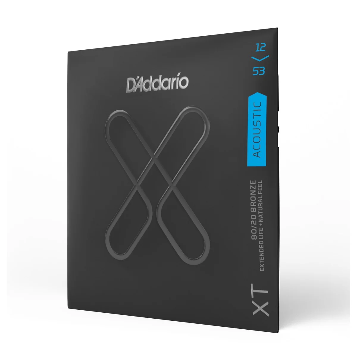 DADDARIO XTABR1253 80/20 XT COATED JUEGO CUERDAS GUITARRA ACUSTICA 012-053 - Image 3