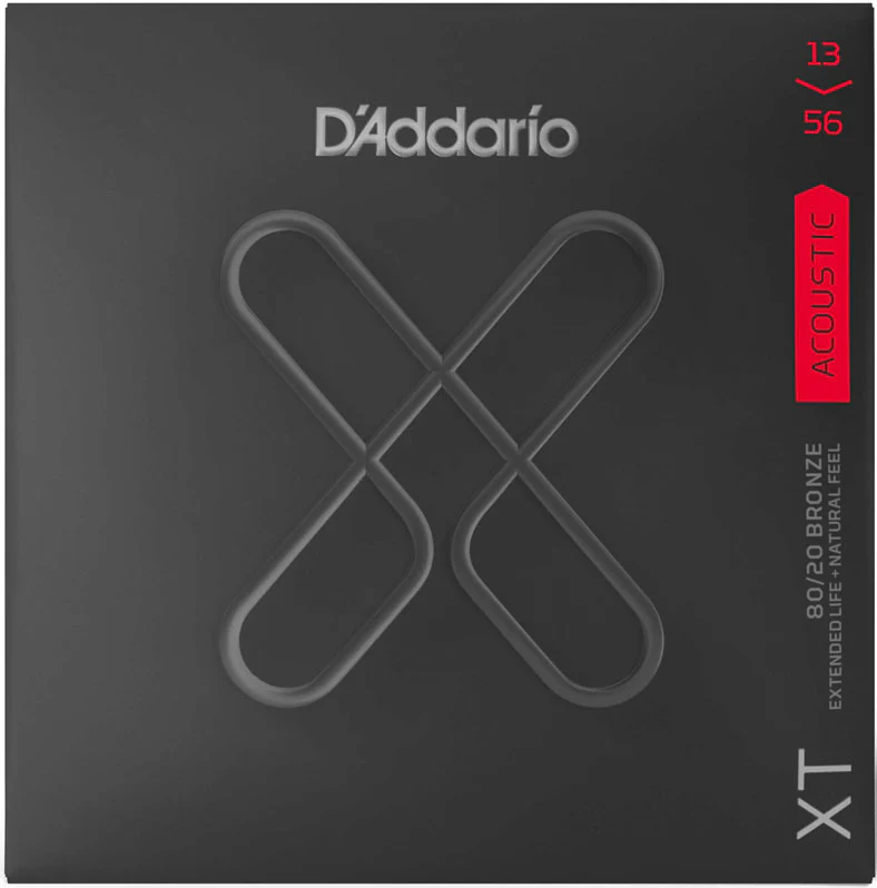 DADDARIO XTAPB1356 PHOSPHOR BRONZE XT COATED JUEGO CUERDAS GUITARRA ACUSTICA 013-056