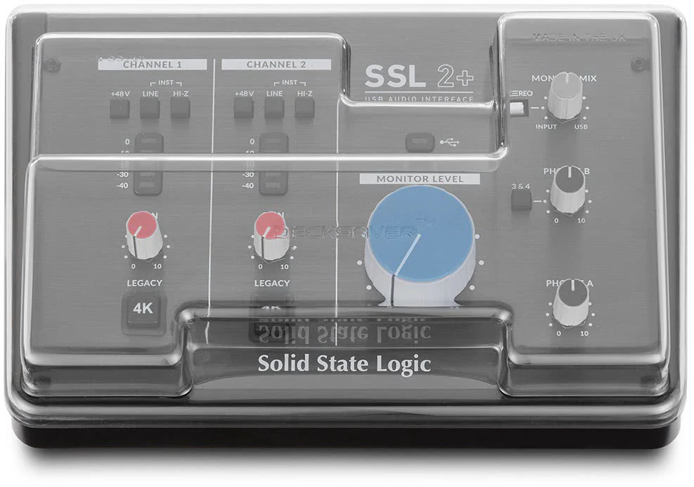 DECKSAVER DS-PC-SSL2+ TAPA PROTECTORA SOLID STATE LOGIC SSL2 Y SSL2+ - Image 3