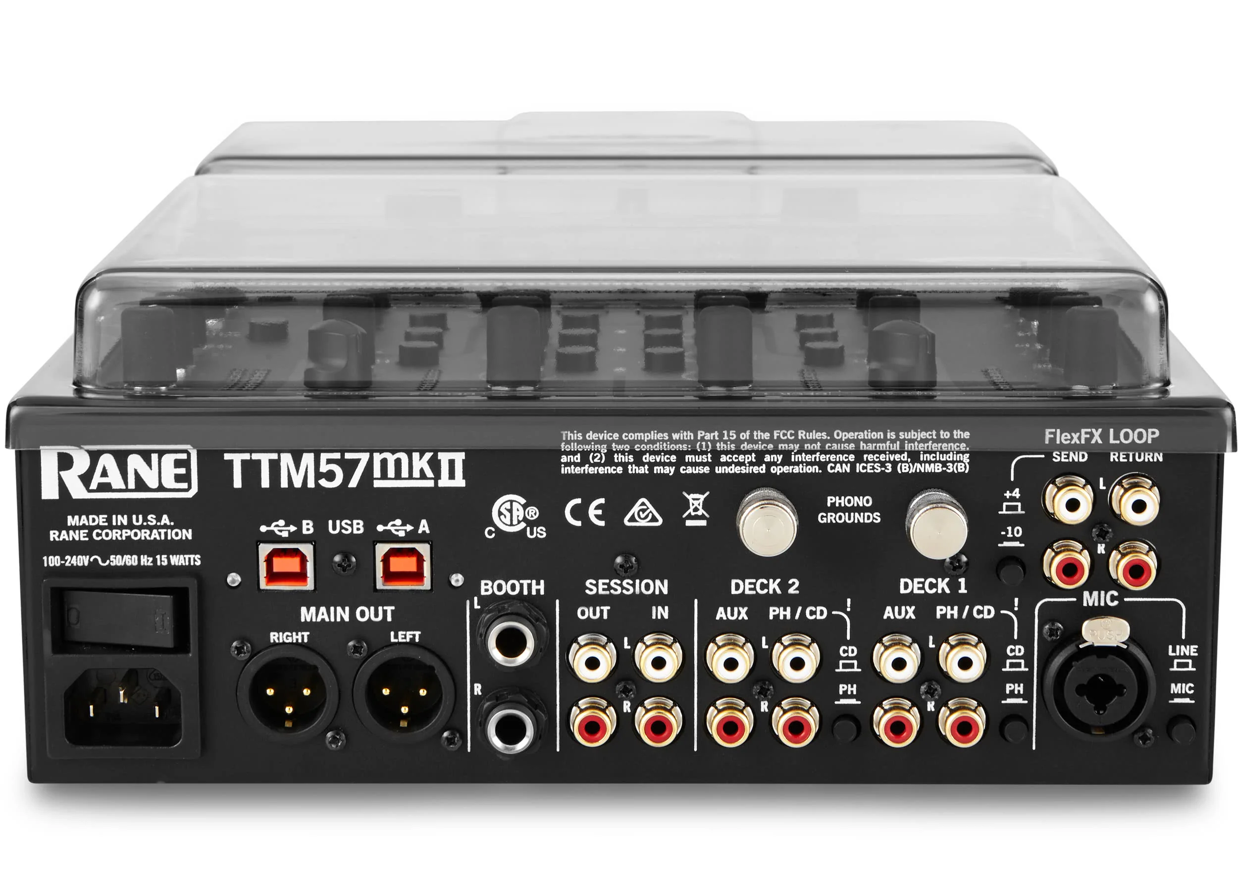DECKSAVER DS-PC-TTM57II TAPA PROTECTORA RANE TTM57II - Image 2