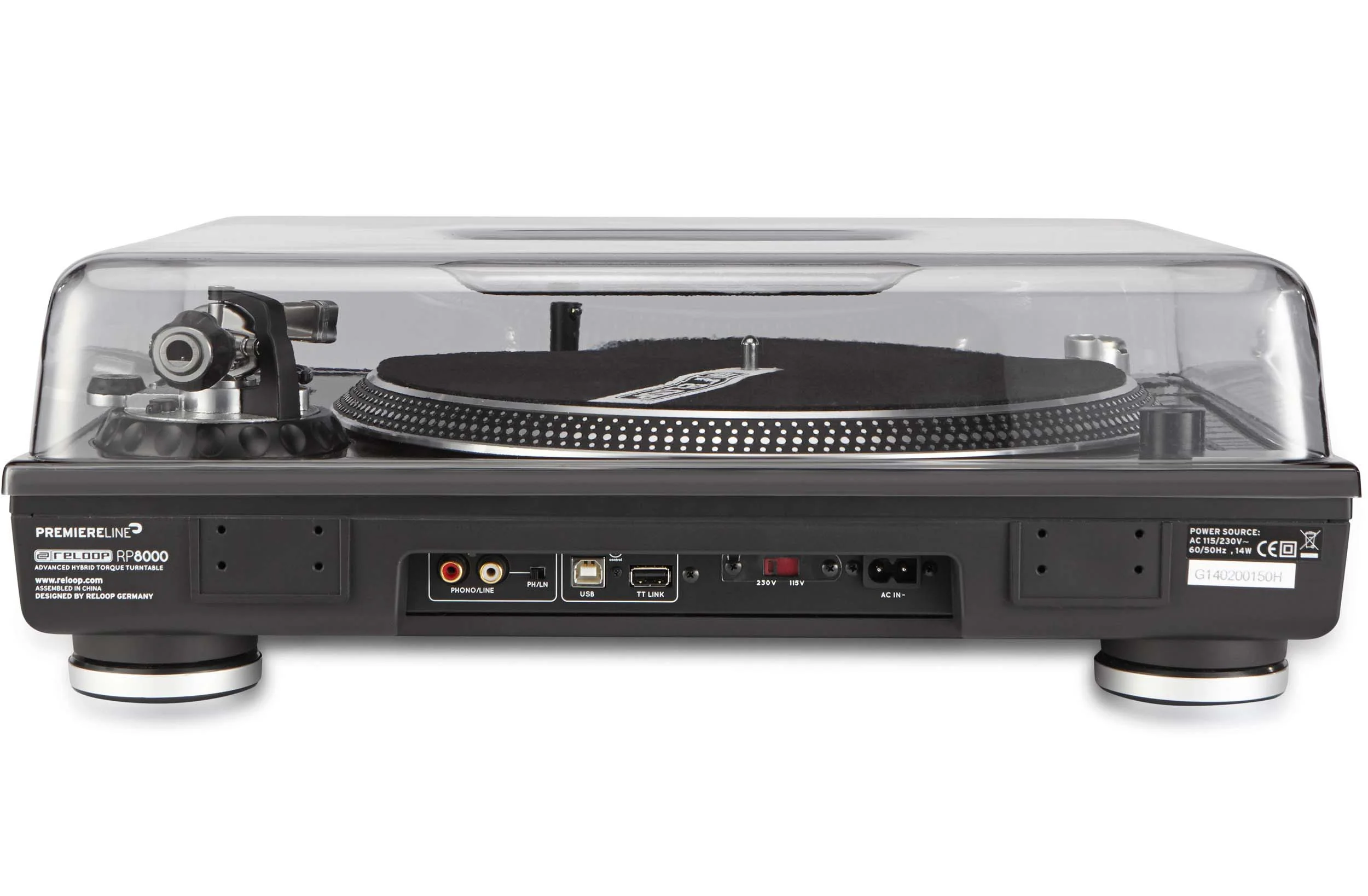 DECKSAVER RELOOP TURNTABLE RP7000/8000 TAPA PROTECTORA - Image 3