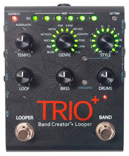 DIGITECH TRIO+ BAND CREATOR LOOPER PEDAL GUITARRA - Image 9