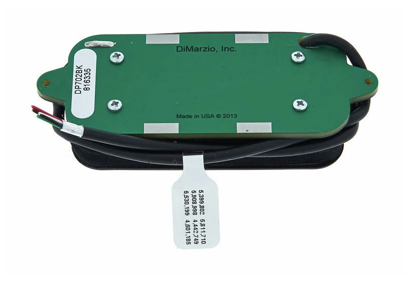 DIMARZIO DP702BK PASTILLA BLAZE BRIDGE NEGRA GUITARRA 7 CUERDAS - Image 4