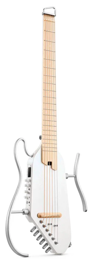 DONNER HUSH-I PRO WH GUITARRA ELECTROACUSTICA BLANCA