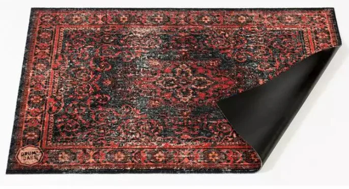 DRUM N BASE VP130-RBL BLACK RED ALFOMBRA PARA BATERIA 130X90CM - Image 15
