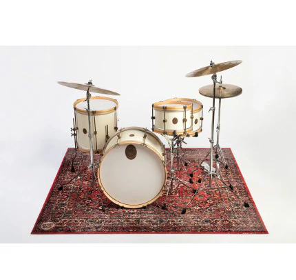 DRUM N BASE VP185-ORD ORIGINAL RED ALFOMBRA PARA BATERIA 185X160CM - Image 3