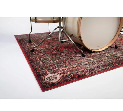 DRUM N BASE VP185-ORD ORIGINAL RED ALFOMBRA PARA BATERIA 185X160CM - Image 5