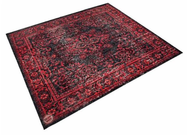 DRUM N BASE VP185-RBL BLACK RED ALFOMBRA PARA BATERIA 185X160CM - Image 2