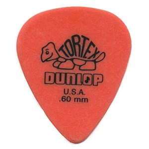 DUNLOP 418R60 TORTEX STANDARD PUA 0.60MM. UNIDAD