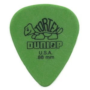 DUNLOP 418R88 TORTEX STANDARD PUA 0.88MM. UNIDAD