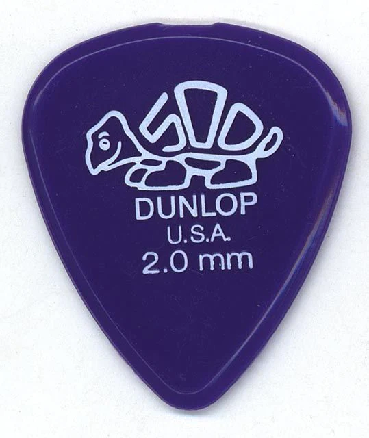 DUNLOP 41R200 DELRIN 500 PUA 2.00MM. UNIDAD