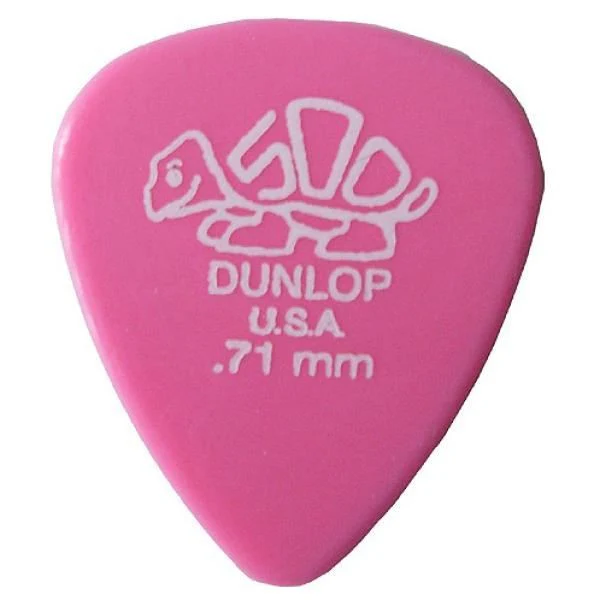DUNLOP 41R71 DELRIN 500 PUA 0.71MM. UNIDAD