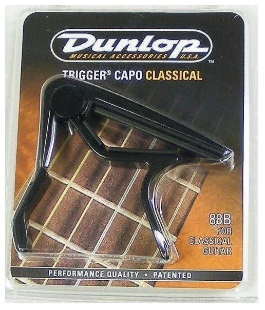 DUNLOP 88B CEJILLA GUITARRA ESPAÑOLA NEGRA - Image 4