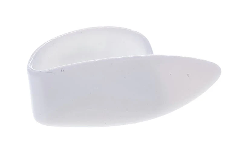 DUNLOP 9002 PUA PULGAR PLASTICO MEDIUM COLOR BLANCO. UNIDAD - Image 2