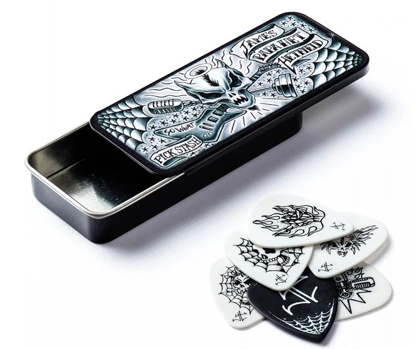 DUNLOP JPH01T088 ESTUCHE METALICO PUAS JAMES HETFIELD