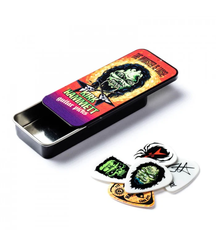 DUNLOP KH01T088 ESTUCHE METALICO 6 PUAS MONSTER LOOSE KIRK HAMMETT
