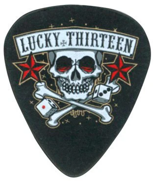 DUNLOP L11R060 PUA LUCKY 13 SKULL DICE 0.60MM. UNIDAD