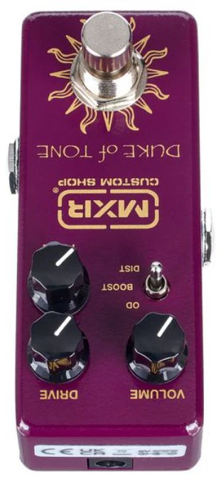 DUNLOP MXR CSP039 MINI DUKE OF TONE PEDAL OVERDRIVE - Image 8
