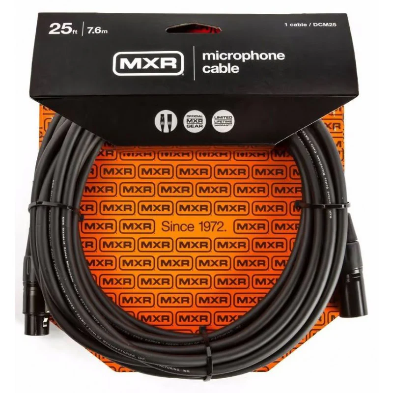 DUNLOP MXR DCM25 CABLE MICROFONO XLR XLR 7.6 METROS - Image 3