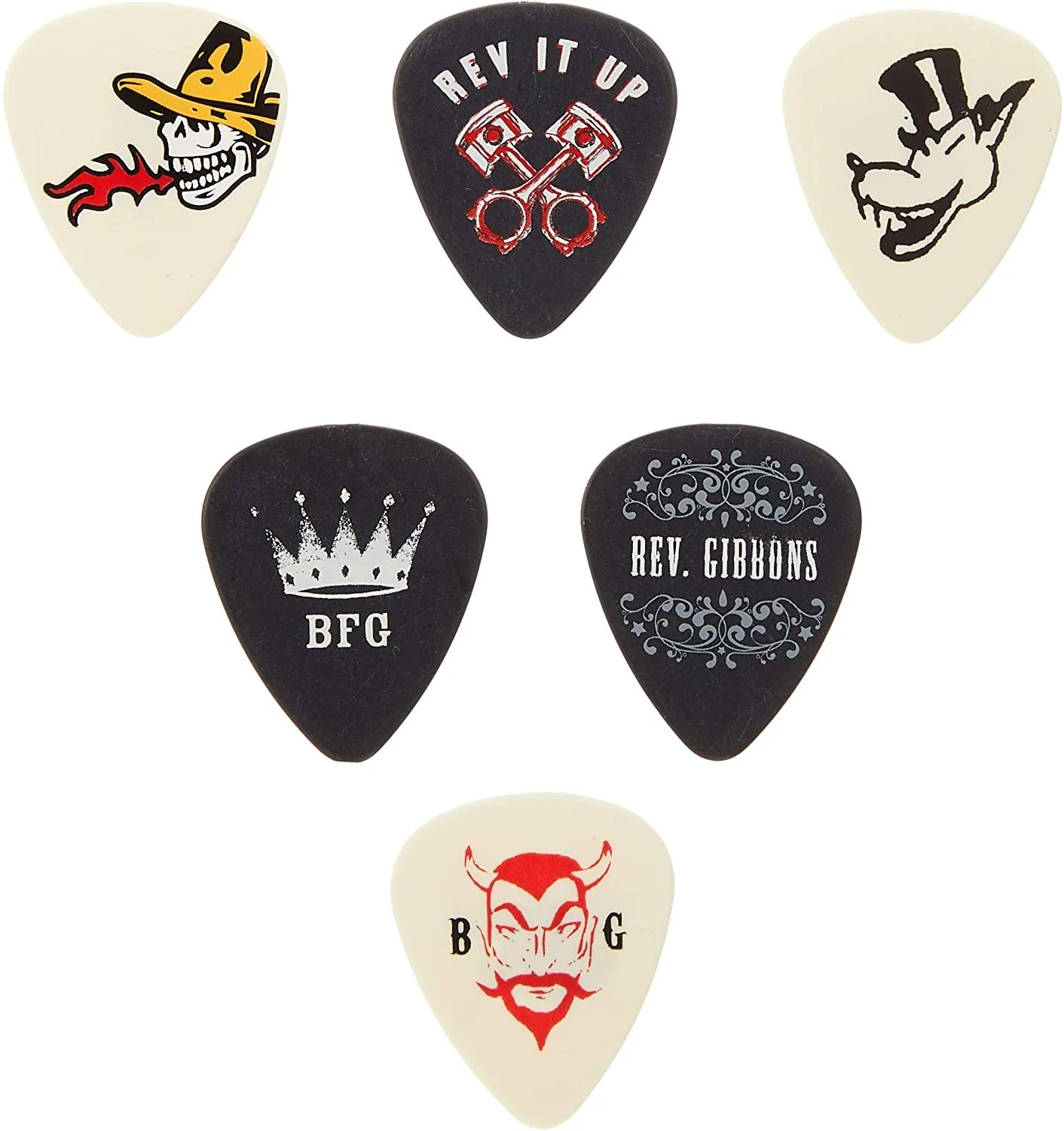 DUNLOP RWT02M ESTUCHE METALICO CON 6 PUAS REVEREND WILLY - Image 3