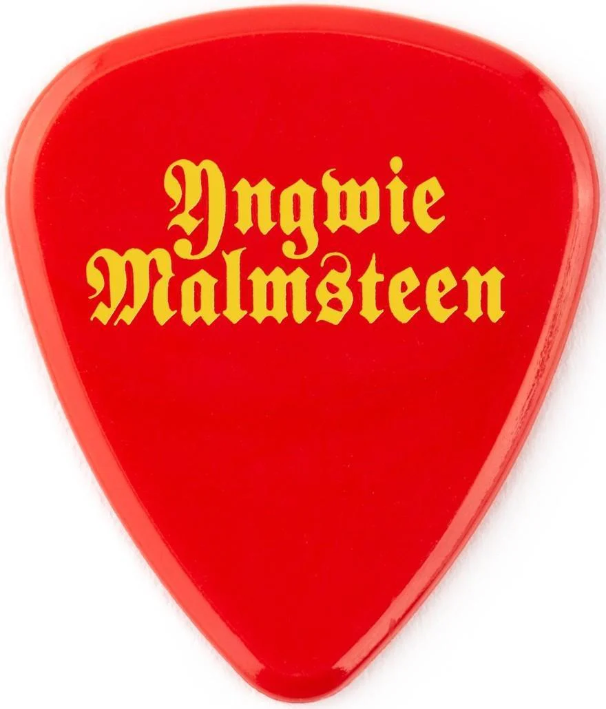 DUNLOP YJMP02RD YNGWIE MALMSTEEN DELRIN PACK 6 PUAS 2MM ROJAS - Image 2