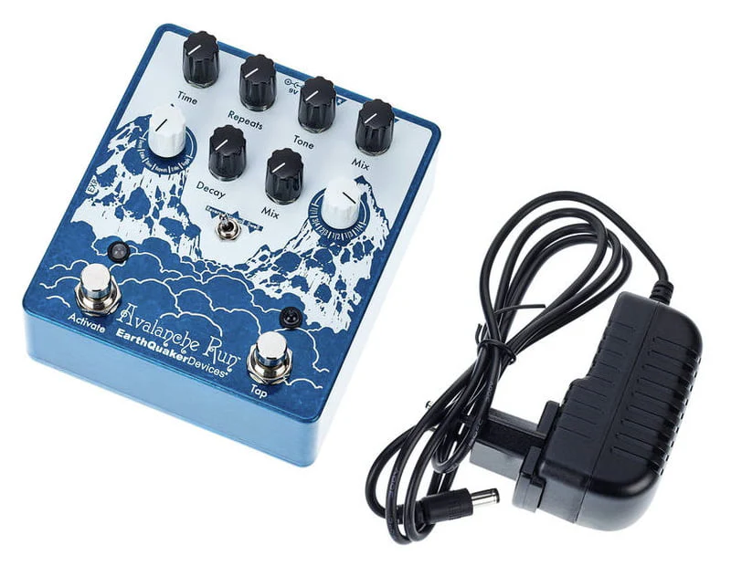 EARTHQUAKER DEVICES AVALANCHE RUN V2 PEDAL REVERB ESTEREO Y DELAY - Image 12