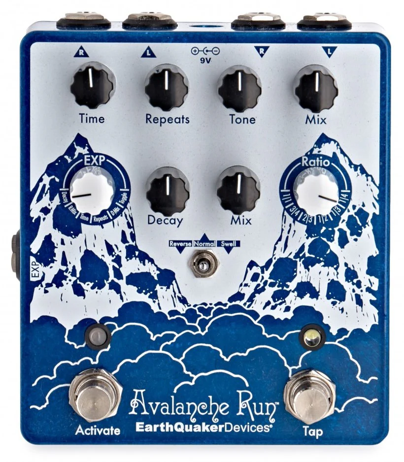 EARTHQUAKER DEVICES AVALANCHE RUN V2 PEDAL REVERB ESTEREO Y DELAY - Image 13