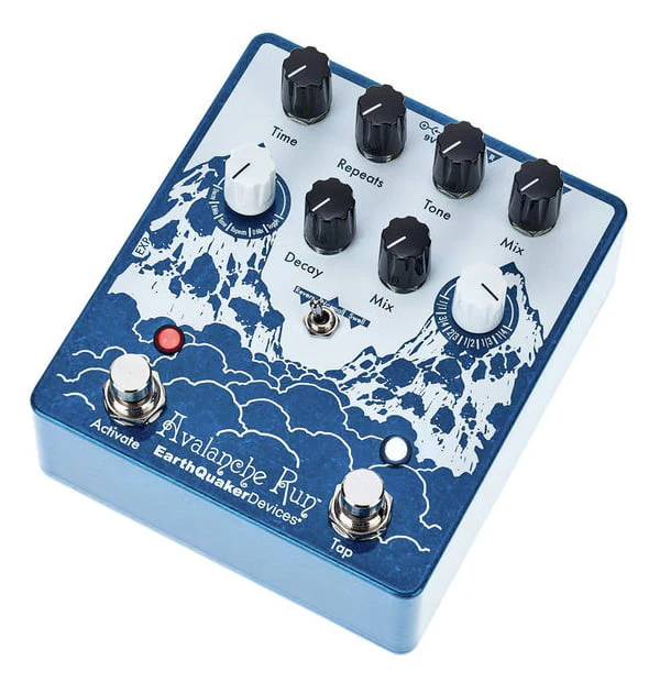 EARTHQUAKER DEVICES AVALANCHE RUN V2 PEDAL REVERB ESTEREO Y DELAY - Image 4