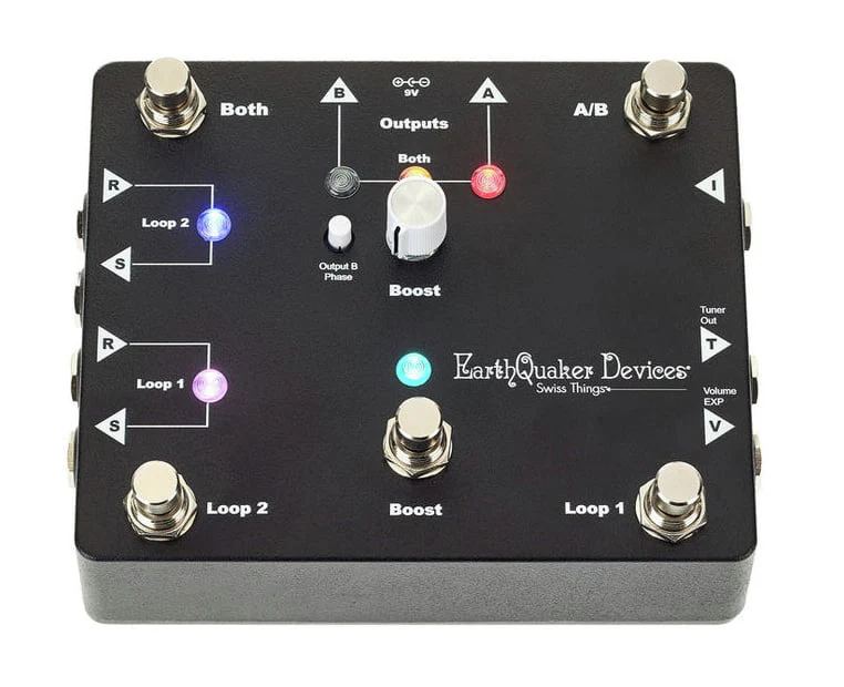 EARTHQUAKER DEVICES SWISS THINGS CAJA ABY PARA PEDALES - Image 3