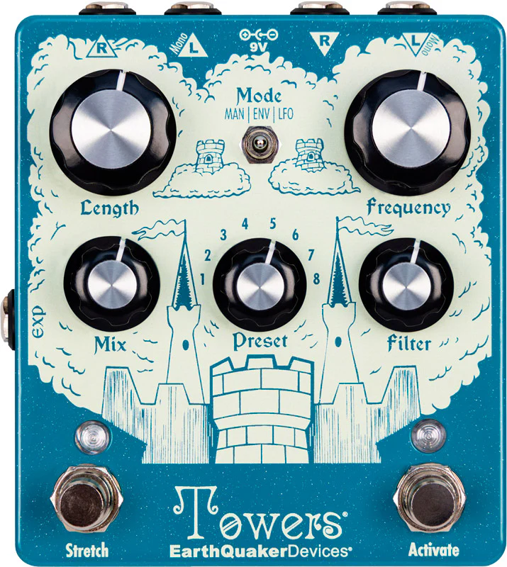 EARTHQUAKER DEVICES TOWERS PEDAL REVERB