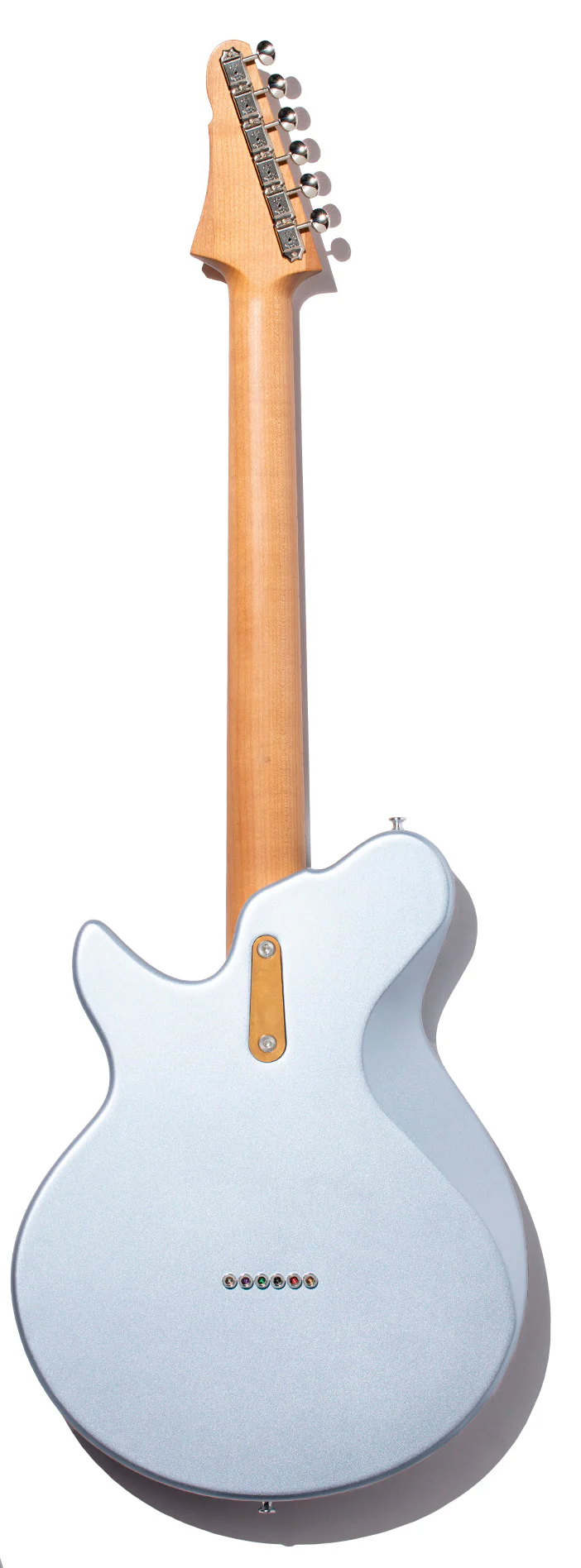 EASTMAN FT-SC-52 IBM FULLERTONE SINGLE CUT GUITARRA ELECTRICA ICE BLUE METALLIC - Image 2