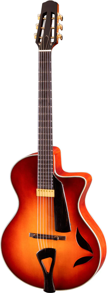 EASTMAN FV680CE GB FRANK VIGNOLA SIGNATURE GUITARRA ELECTRICA GOLD BURST