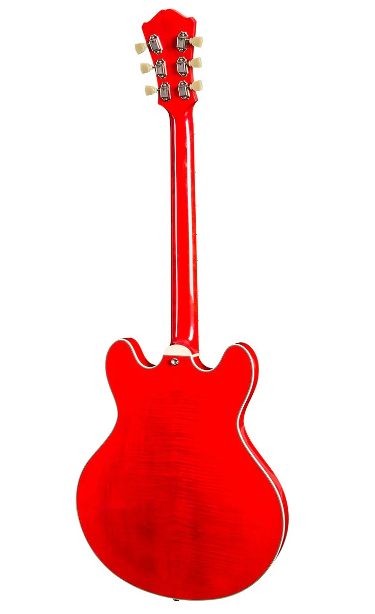 EASTMAN T486 RD ARCHTOP THINLINE GUITARRA ELECTRICA ROJA - Image 2