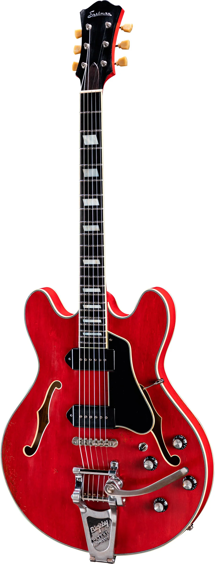 EASTMAN T64V ARD GUITARRA ELECTRICA ANTIQUE RED.