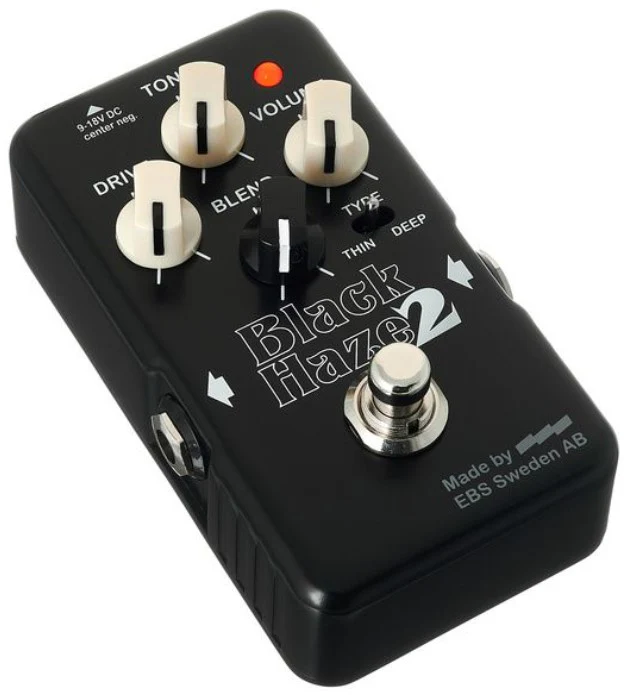 EBS BLACK HAZE 2 PEDAL OVERDRIVE - Image 2