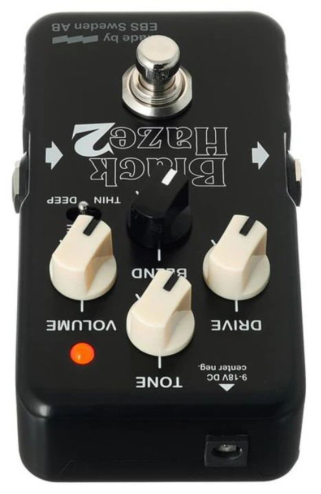 EBS BLACK HAZE 2 PEDAL OVERDRIVE - Image 8