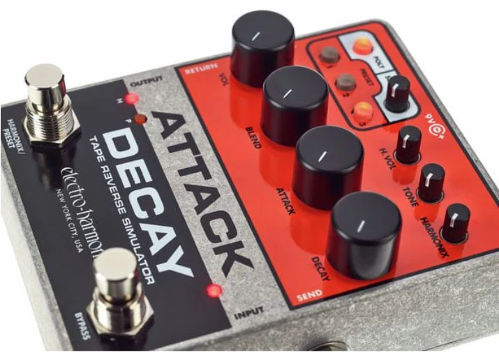 ELECTRO HARMONIX ATTACK DECAY TAPE REVERSE SIMULATOR PEDAL - Image 13