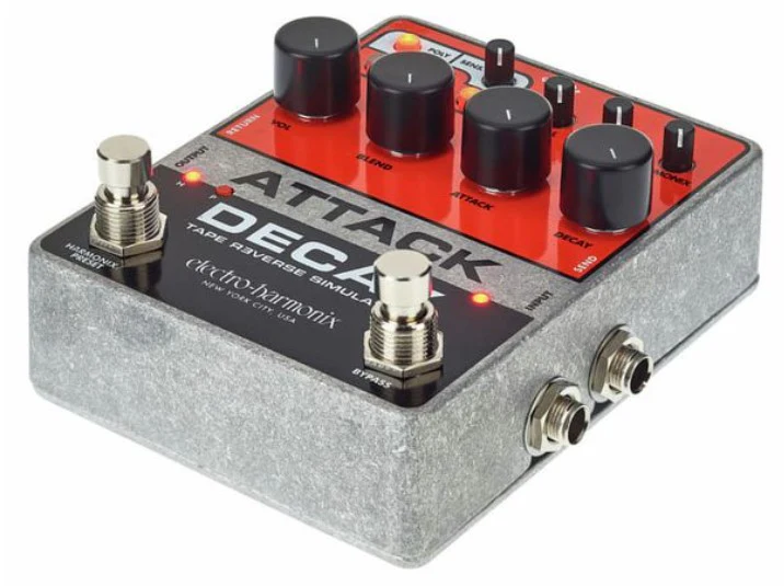 ELECTRO HARMONIX ATTACK DECAY TAPE REVERSE SIMULATOR PEDAL - Image 6