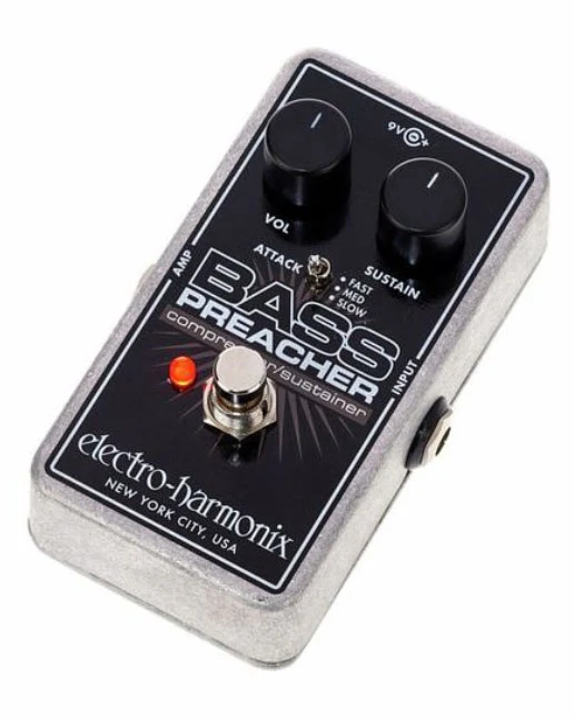 ELECTRO HARMONIX BASS PREACHER PEDAL COMPRESOR SUSTAIN BAJO - Image 4
