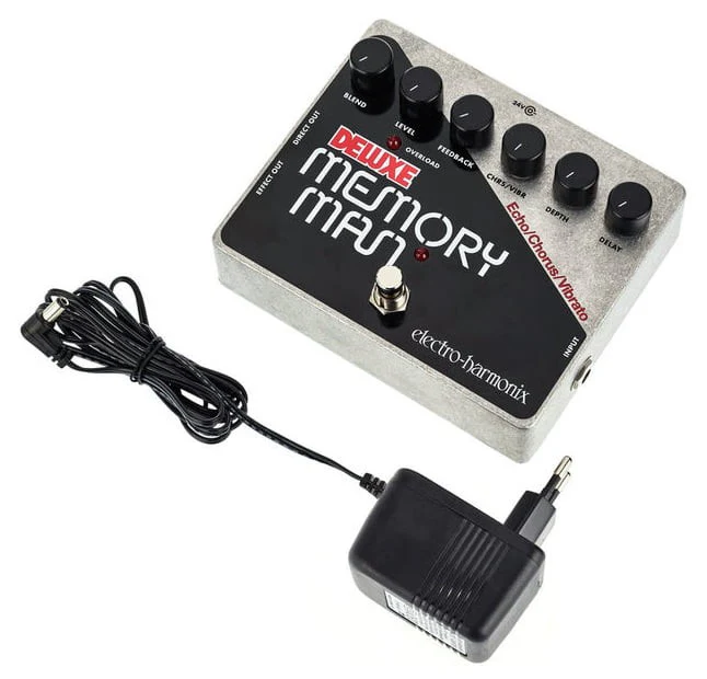 ELECTRO HARMONIX DELUXE MEMORY MAN PEDAL DELAY CHORUS VIBRATO ANALOGICO - Image 12