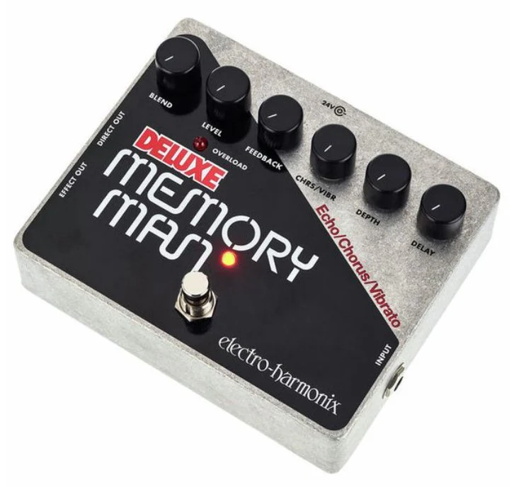 ELECTRO HARMONIX DELUXE MEMORY MAN PEDAL DELAY CHORUS VIBRATO ANALOGICO - Image 4