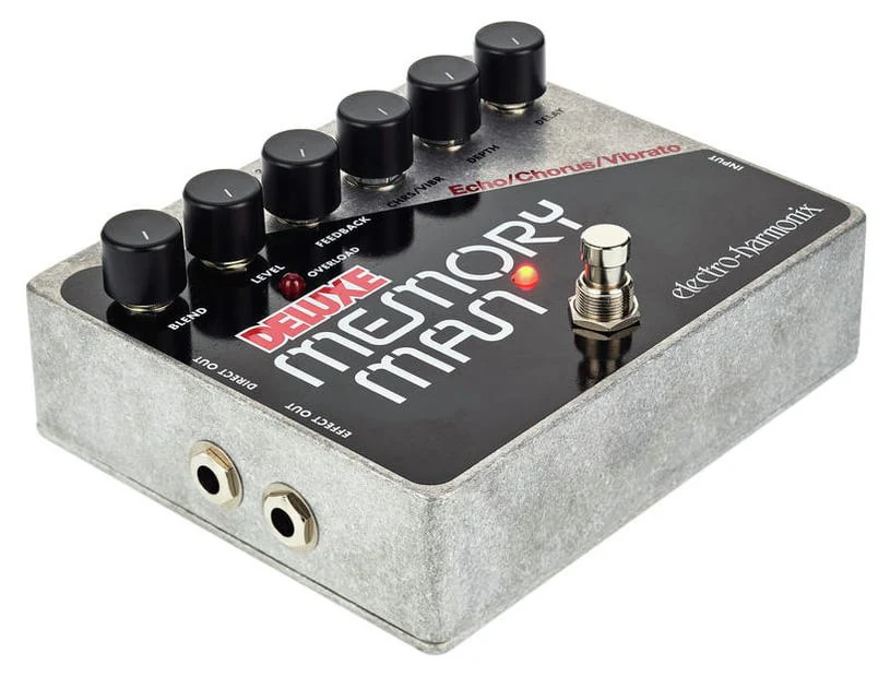ELECTRO HARMONIX DELUXE MEMORY MAN PEDAL DELAY CHORUS VIBRATO ANALOGICO - Image 5