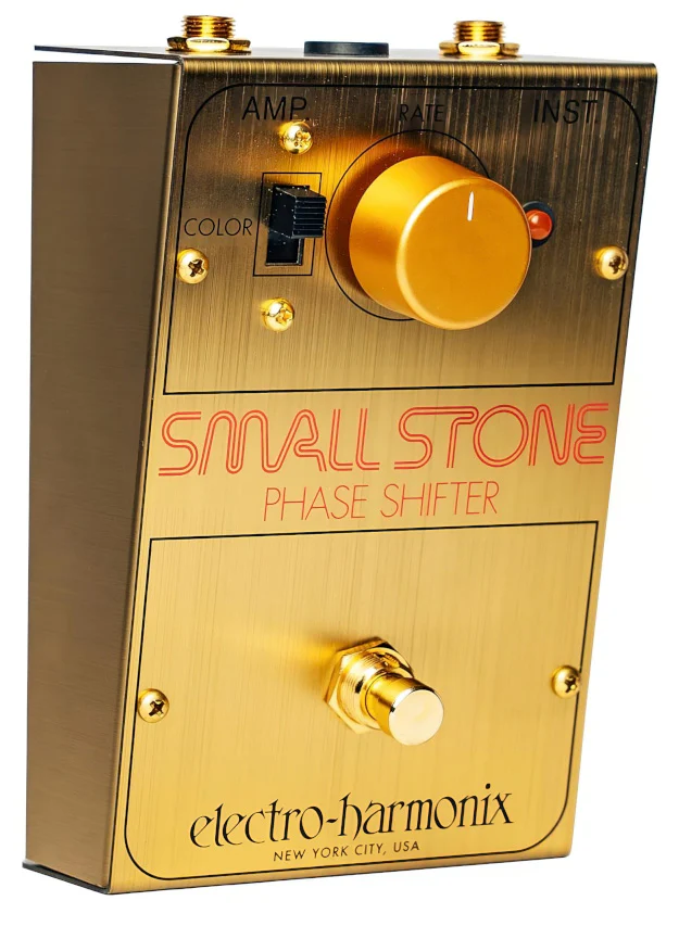 ELECTRO HARMONIX GOLDEN SMALL STONE PEDAL PHASER. - Image 2