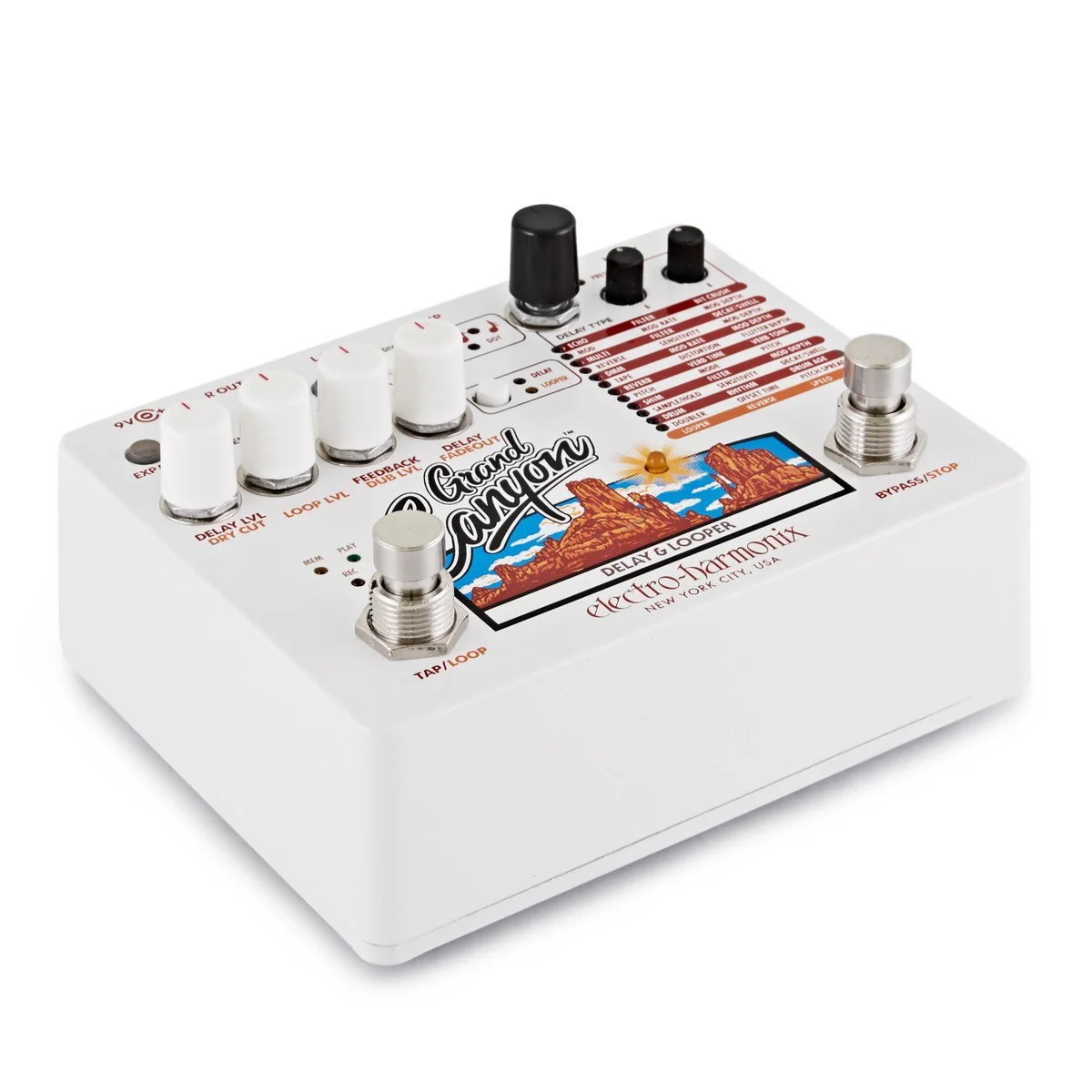 ELECTRO HARMONIX GRAND CANYON PEDAL DELAY LOOPER - Image 4