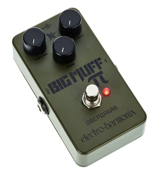 ELECTRO HARMONIX GREEN RUSSIAN BIG MUFF PEDAL DISTORSION - Image 2