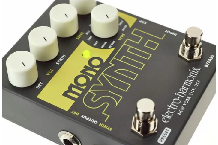 ELECTRO HARMONIX GUITAR MONO SYNTH PEDAL SINTETIZADOR GUITARRA - Image 11
