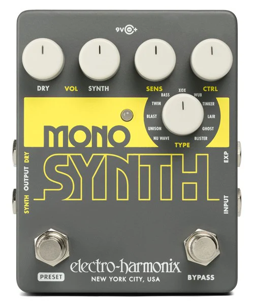 ELECTRO HARMONIX GUITAR MONO SYNTH PEDAL SINTETIZADOR GUITARRA - Image 13