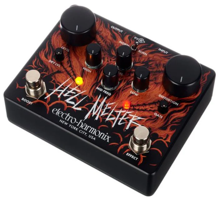 ELECTRO HARMONIX HELL MELTER PEDAL DISTORSION - Image 4