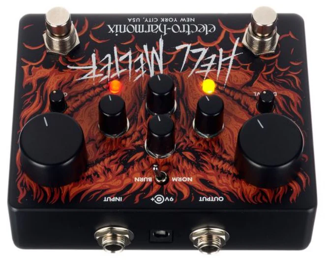 ELECTRO HARMONIX HELL MELTER PEDAL DISTORSION - Image 8