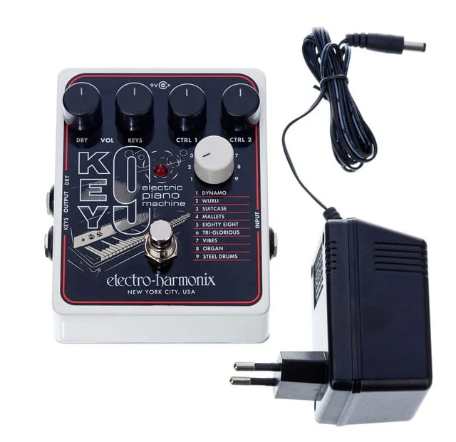 ELECTRO HARMONIX KEY9 PEDAL PIANO ELECTRICO GUITARRA - Image 8